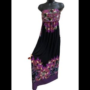⭐️NWT⭐️GORGEOUS Strapless Maxi Dress